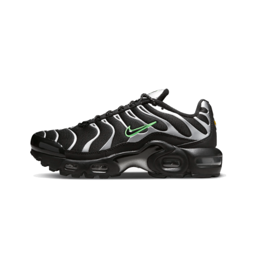 Nike Air Max Plus Black Silver Green Strike Nike Air Max Plus Black Silver Green Strike