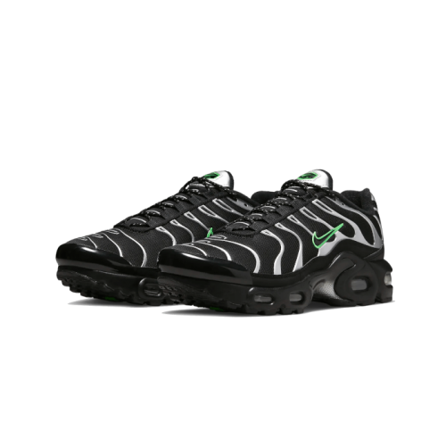 Nike Air Max Plus Black Silver Green Strike Nike Air Max Plus Black Silver Green Strike