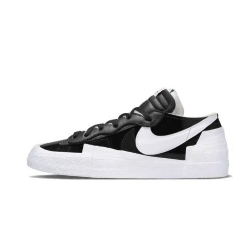 Nike Blazer Low Sacai Black Patent Nike Blazer Low Sacai Black Patent