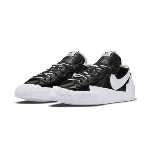 Nike Blazer Low Sacai Black Patent Nike Blazer Low Sacai Black Patent