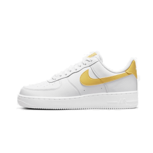 Nike Air Force 1 Low ‘07 White Saturn Gold Nike Air Force 1 Low ‘07 White Saturn Gold
