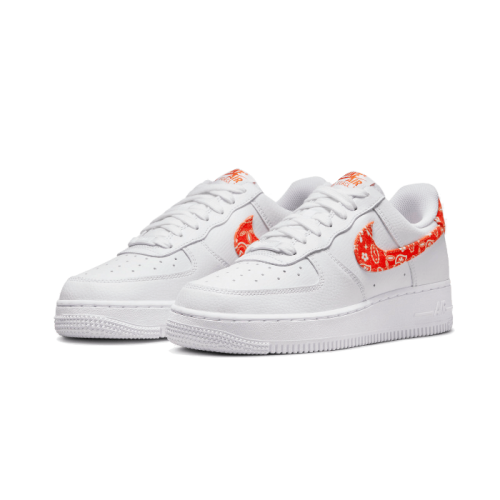 Nike Air Force 1 Low '07 Essential Orange Paisley Nike Air Force 1 Low '07 Essential Orange Paisley