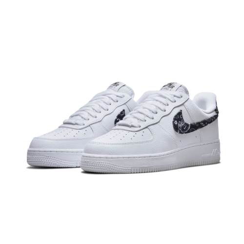 Nike Air Force 1 Low '07 Essential White Black Paisley Nike Air Force 1 Low '07 Essential White Black Paisley
