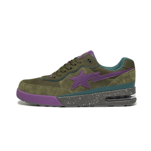 Bape Road Sta Dark Green Suede Bape Road Sta Dark Green Suede