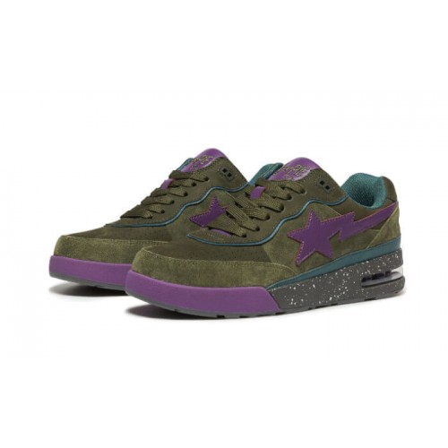 Bape Road Sta Dark Green Suede Bape Road Sta Dark Green Suede