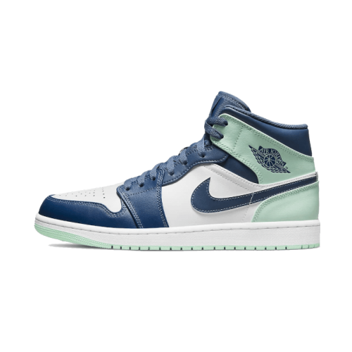 Air Jordan 1 Mid Mystic Navy Mint Foam Air Jordan 1 Mid Mystic Navy Mint Foam