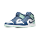 Air Jordan 1 Mid Mystic Navy Mint Foam Air Jordan 1 Mid Mystic Navy Mint Foam