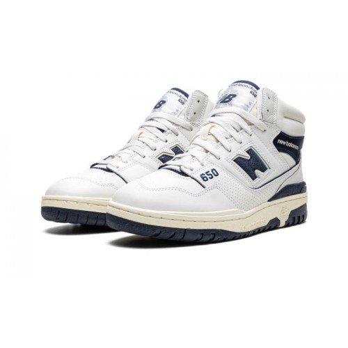 New Balance 650R Aimé Leon Dore White Navy New Balance 650R Aimé Leon Dore White Navy