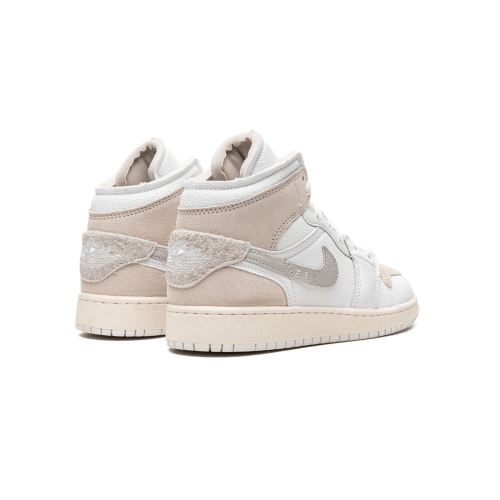 Air Jordan 1 Mid SE Craft Inside Out White Grey Air Jordan 1 Mid SE Craft Inside Out White Grey