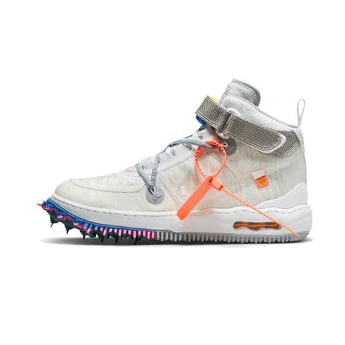 Nike Air Force 1 Mid Off-White Clear White Nike Air Force 1 Mid Off-White Clear White