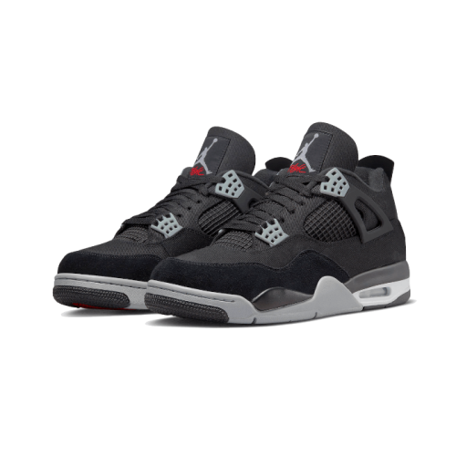 Air Jordan 4 Black Canvas Air Jordan 4 Black Canvas