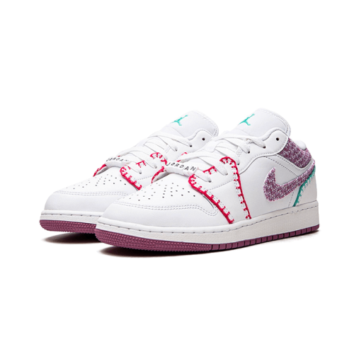 Air Jordan 1 Low White Light Bordeaux Air Jordan 1 Low White Light Bordeaux