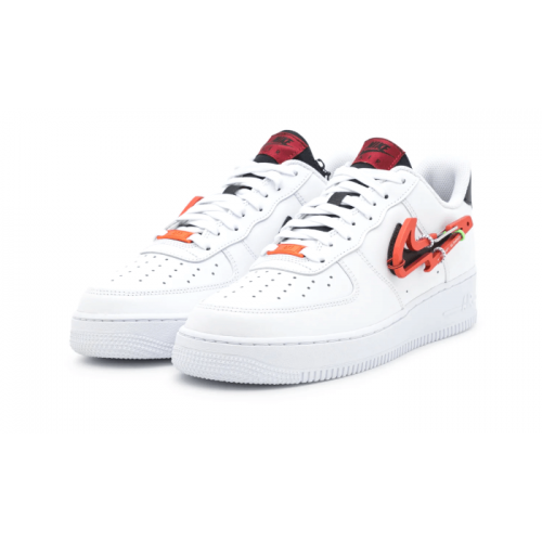 Nike Air Force 1 Low Carabiner Swoosh Red Nike Air Force 1 Low Carabiner Swoosh Red