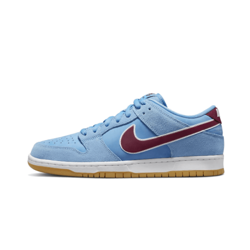 Nike SB Dunk Low Valour Blue Team Maroon Nike SB Dunk Low Valour Blue Team Maroon