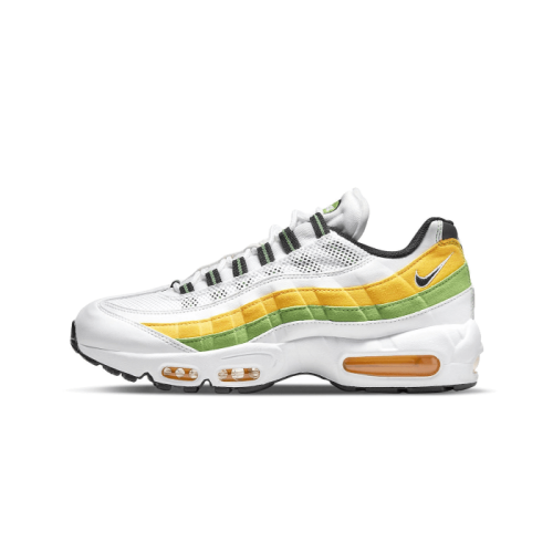 Nike Air Max 95 Essential White Green Apple Tour Yellow Nike Air Max 95 Essential White Green Apple Tour Yellow