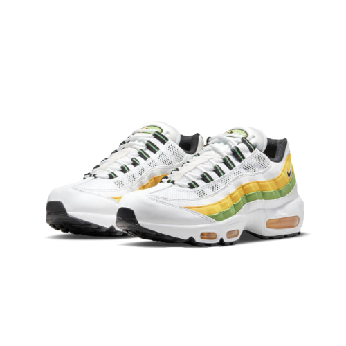 Nike Air Max 95 Essential White Green Apple Tour Yellow Nike Air Max 95 Essential White Green Apple Tour Yellow