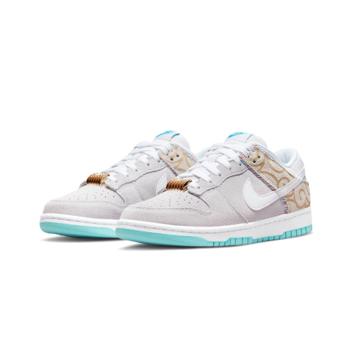 Nike Dunk Low SE Barber Shop Grey Nike Dunk Low SE Barber Shop Grey