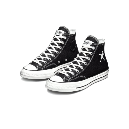 Converse Chuck Taylor All-Star 70 Hi Stussy Black Converse Chuck Taylor All-Star 70 Hi Stussy Black