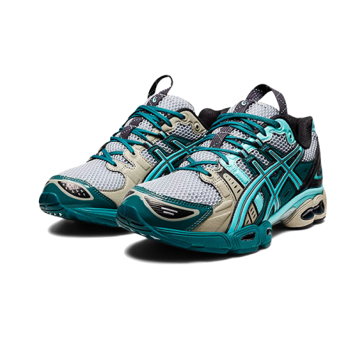 ASICS UB3-S Gel-Nimbus 9 Kiko Kostadinov Piedmont Grey Aruba Blue ASICS UB3-S Gel-Nimbus 9 Kiko Kostadinov Piedmont Grey Aruba Blue