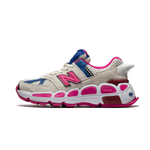 New Balance 574 Salehe Bembury Yurt Pink Blue New Balance 574 Salehe Bembury Yurt Pink Blue