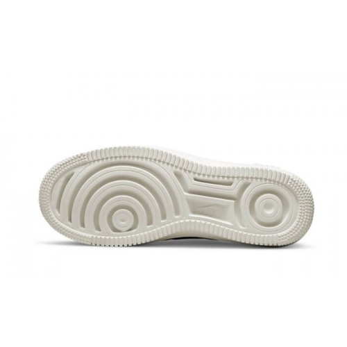 Nike Air Force 1 Low Platform Summit White Metallic Silver Nike Air Force 1 Low Platform Summit White Metallic Silver