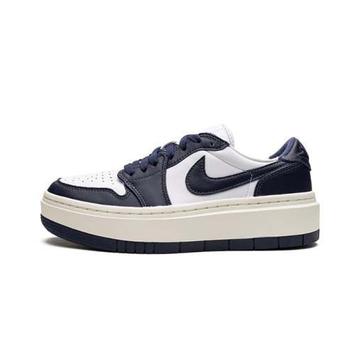 Air Jordan 1 Low Elevate White Midnight Navy Sail Air Jordan 1 Low Elevate White Midnight Navy Sail