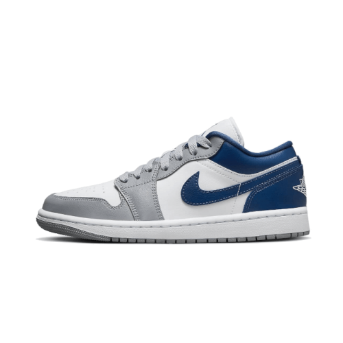 Air Jordan 1 Low White Grey Blue Air Jordan 1 Low White Grey Blue