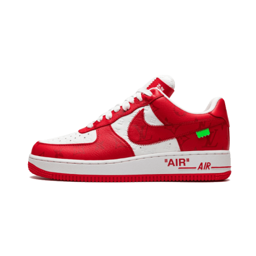Nike Air Force 1 Low Louis Vuitton White Red Nike Air Force 1 Low Louis Vuitton White Red