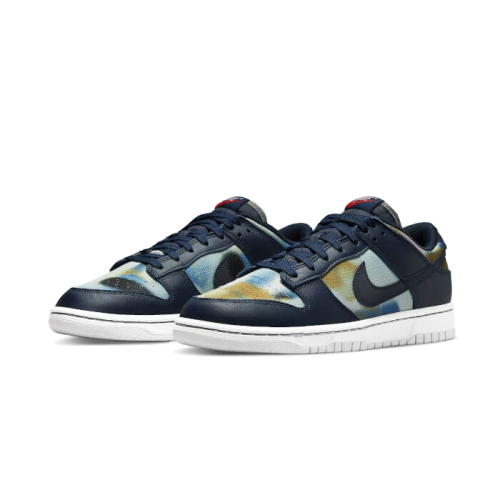 Nike Dunk Low Graffiti Navy Nike Dunk Low Graffiti Navy