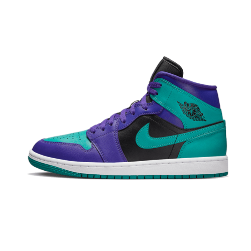 Air Jordan 1 Mid Black Grape Air Jordan 1 Mid Black Grape