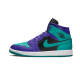 Air Jordan 1 Mid Black Grape Air Jordan 1 Mid Black Grape