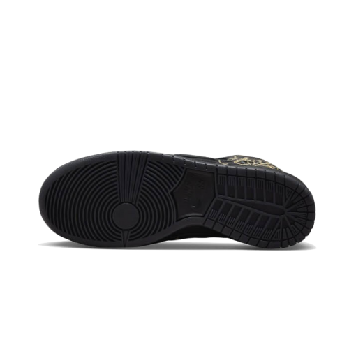 Nike SB Dunk High FAUST Black Gold Nike SB Dunk High FAUST Black Gold