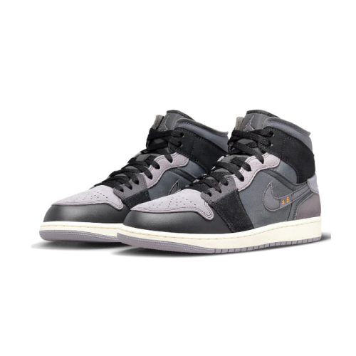 Air Jordan 1 Mid Inside Out Black Air Jordan 1 Mid Inside Out Black