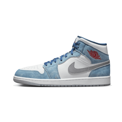 Air Jordan 1 Mid French Blue Fire Red Air Jordan 1 Mid French Blue Fire Red