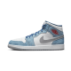 Air Jordan 1 Mid French Blue Fire Red Air Jordan 1 Mid French Blue Fire Red