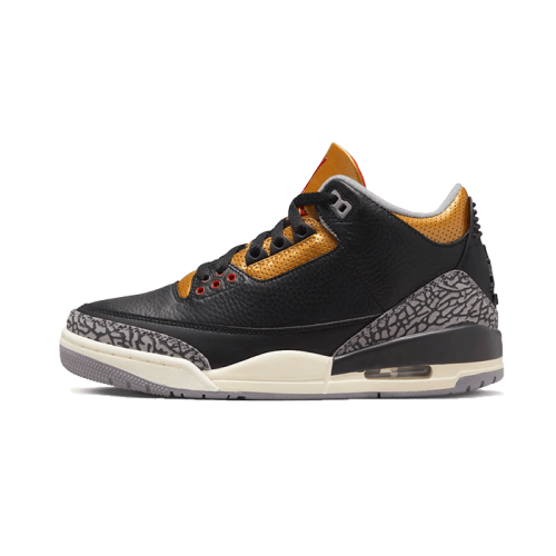 Air Jordan 3 Retro Black Cement Gold Air Jordan 3 Retro Black Cement Gold