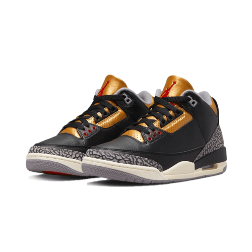 Air Jordan 3 Retro Black Cement Gold Air Jordan 3 Retro Black Cement Gold