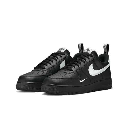 Nike Air Force 1 Low Black Metallic Silver Nike Air Force 1 Low Black Metallic Silver