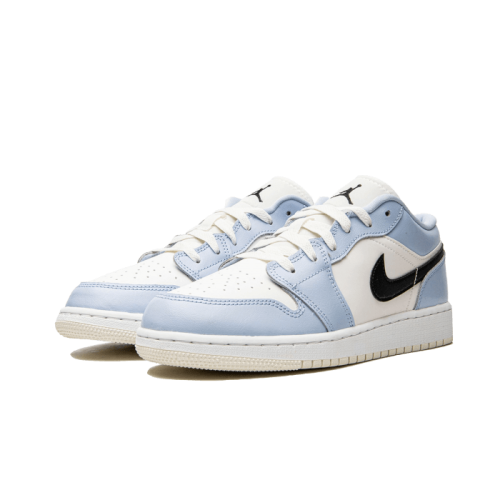 Air Jordan 1 Low Ice Blue Black Air Jordan 1 Low Ice Blue Black