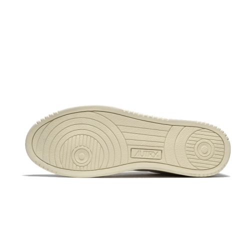 AUTRY Medalist Leather Suede Low White Navy AUTRY Medalist Leather Suede Low White Navy