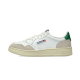 AUTRY Medalist Leather Suede Low White Green AUTRY Medalist Leather Suede Low White Green