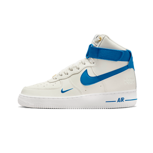 Nike Air Force 1 High 40th Anniversary White Blue Nike Air Force 1 High 40th Anniversary White Blue