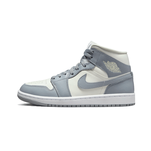 Air Jordan 1 Mid Grey Sail Air Jordan 1 Mid Grey Sail