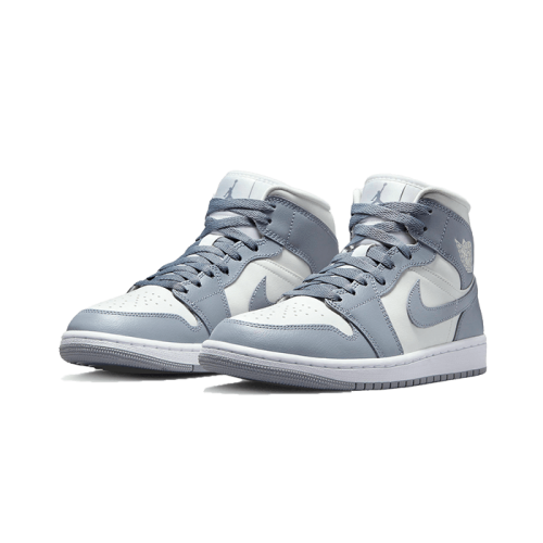 Air Jordan 1 Mid Grey Sail Air Jordan 1 Mid Grey Sail