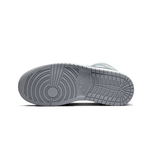 Air Jordan 1 Mid Grey Sail Air Jordan 1 Mid Grey Sail