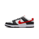 Nike Dunk Low Black White Red Nike Dunk Low Black White Red