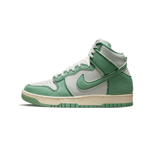 Nike Dunk High 1985 Enamel Green Denim Nike Dunk High 1985 Enamel Green Denim