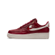 Nike Air Force 1 '07 Premium Team Red History Of Logos Nike Air Force 1 '07 Premium Team Red History Of Logos