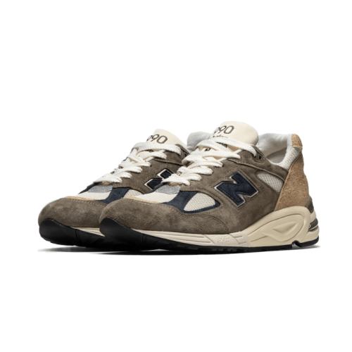 New Balance 990 V2 MiUSA Grey Tan New Balance 990 V2 MiUSA Grey Tan