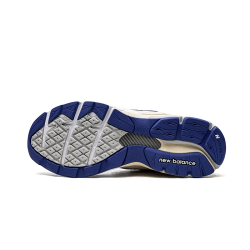 New Balance 990V3 - Made In USA Cream Blue New Balance 990V3 - Made In USA Cream Blue
